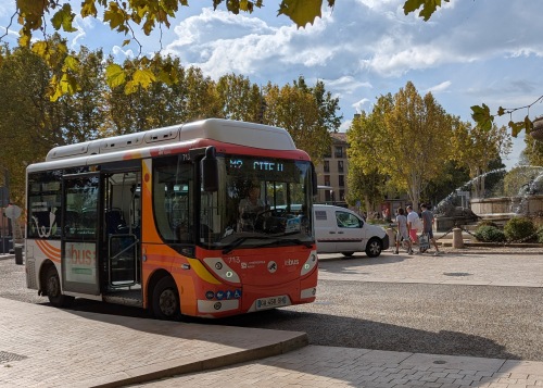 Bus in Aix France