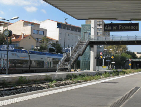 Aix-en-Provence Central Train Station