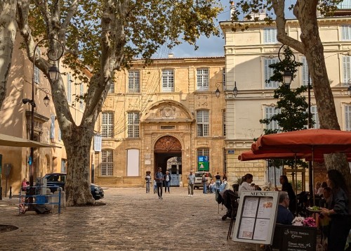 Archbishop's Palace in Aix France