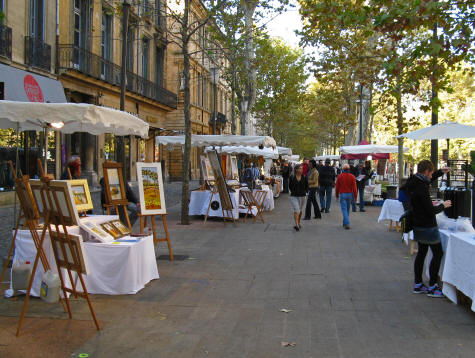 Artisan Fair in Aix-en-Provence