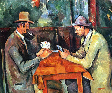 Painting by Paul Cezanne